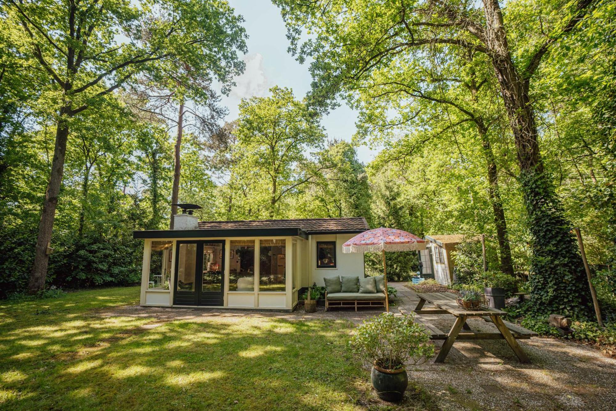 Boshuisje Op De Veluwe Нунспет Екстериор снимка